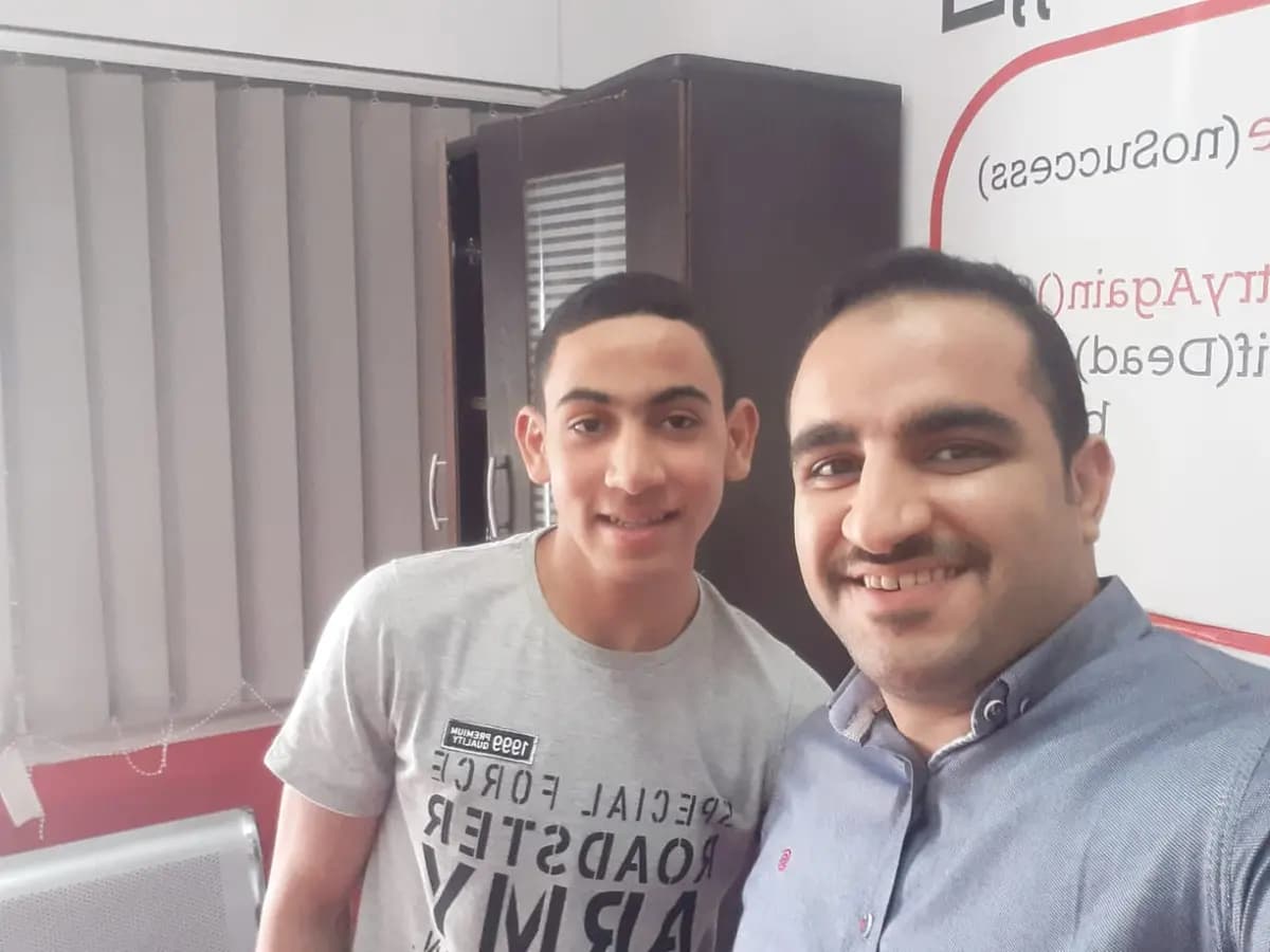 من رحلة أحمد أيمن
